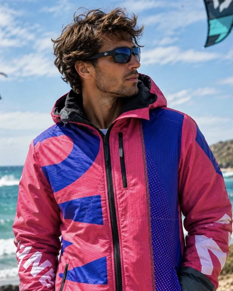 Kai Clothes jacket made from a kite