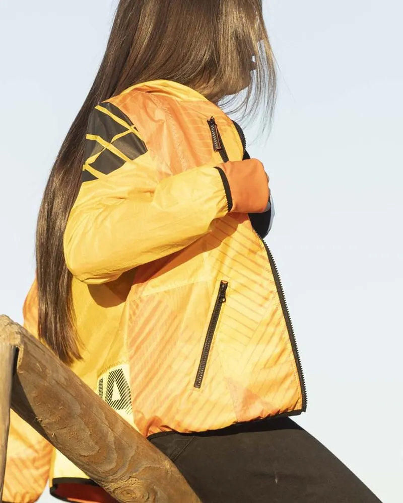 Kai Clothes jacket made from a kite