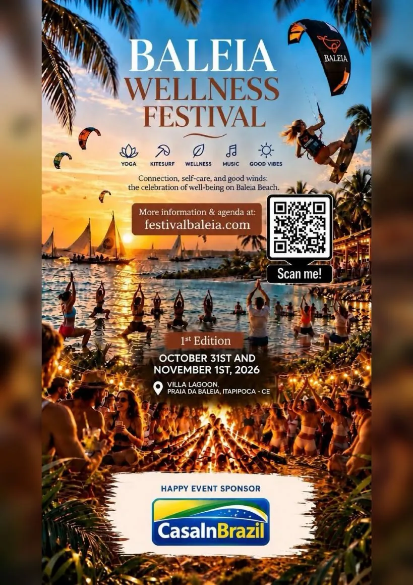 Baleia Wellness Festival poster